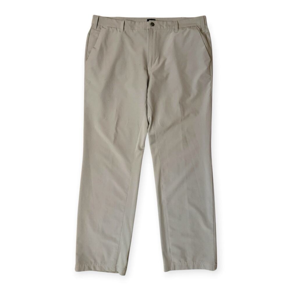 adidas Golf Pants Mens 36x32 Grey Comfort Stretch Athletic Lightweight